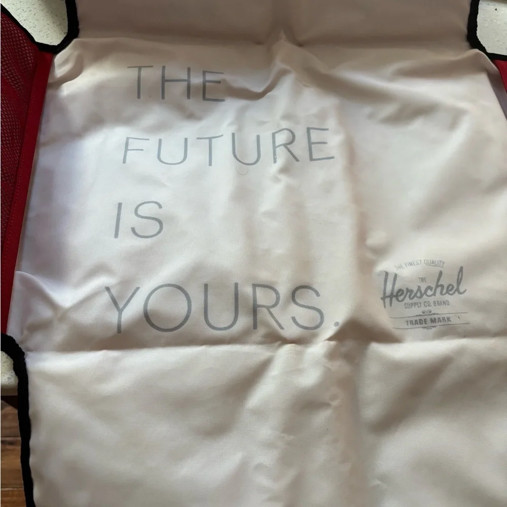 Herschel Supply Company “the future is yours” baby changing pad